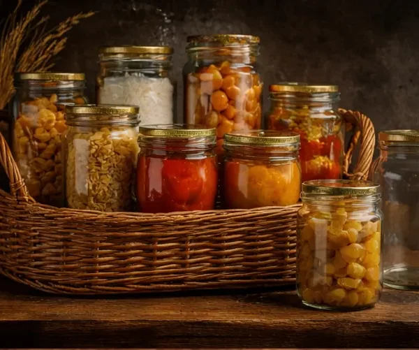 Bocaux et pots en verre